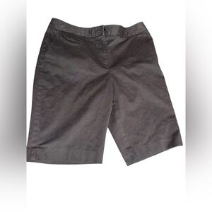 Talbots Petites Black Bermuda Shorts – Size‎ 8P